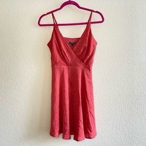 Express Coral Mini Dress